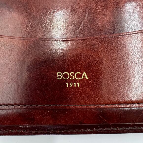 Bosca Old Leather Address Book Weekly Minder - Picture 6 of 8